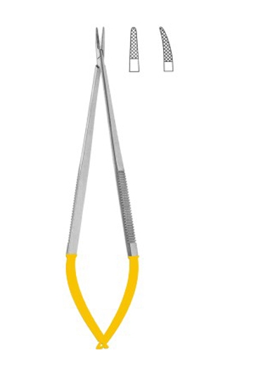 Needle Holders with Tungsten Carbide Inserts without TC